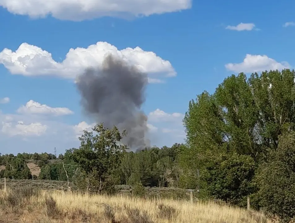 Incendio Santa María del Val @INFOCYL