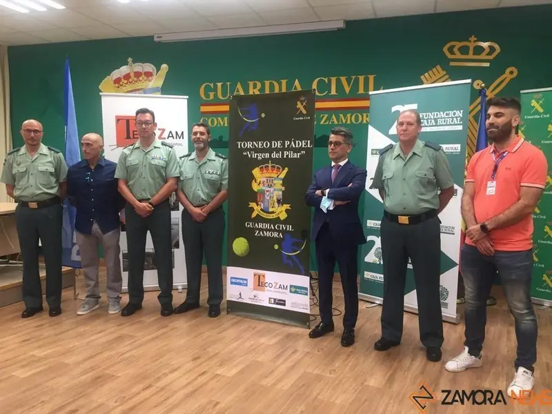 Presentación pádel Guardia Civil