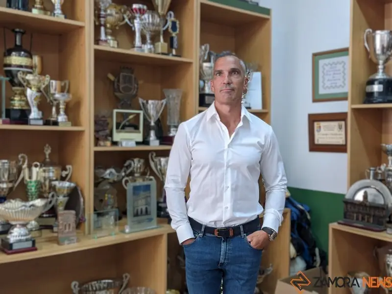 Emilio Merchán, en su despedida, en el Club Amigos del Duero