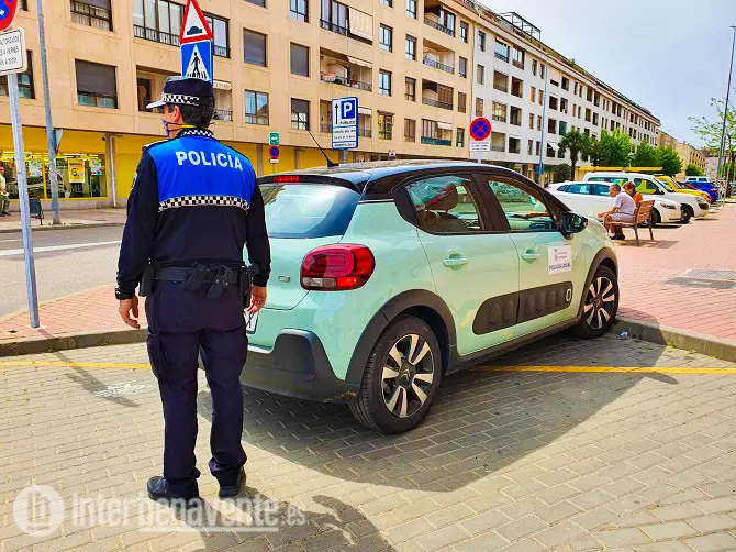 Policía local de Benavente. Fotografía: Interbenavente.es