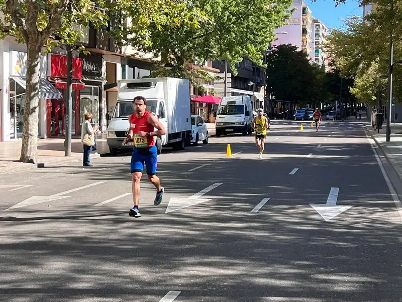 Corredores en la Media Maratón de Zamora. Foto Raúl Vara/Facebook
