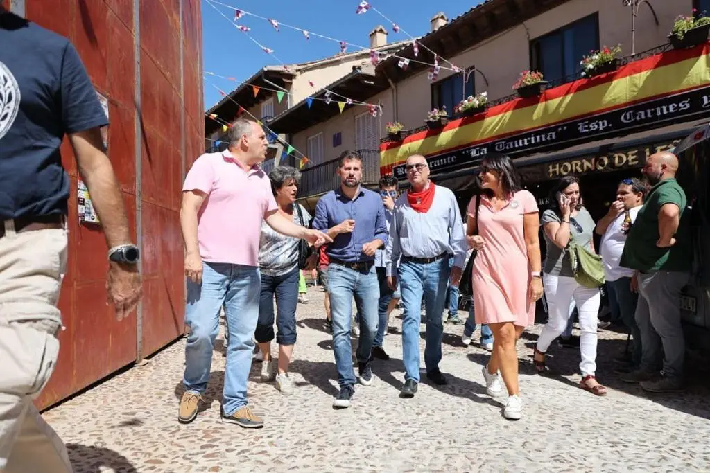 Tradicional acto de  encuentro de cargos públicos, militantes y simpatizantes celebrado en Riaza