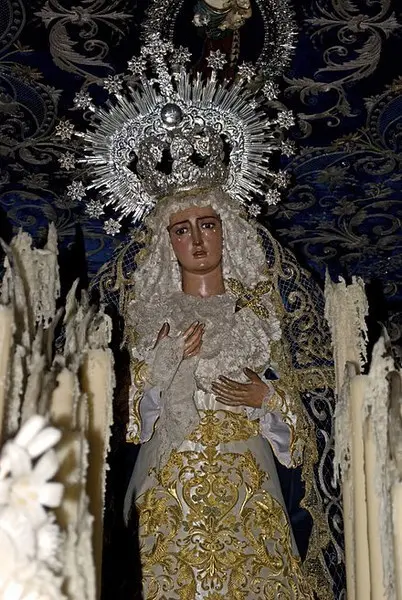 Virgen de la Hiniesta de Sevilla. Foto wikipedia