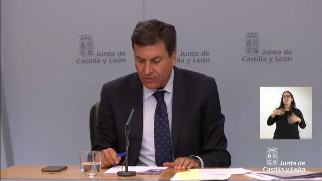Carriedo, portavoz de la Junta de Castilla y León