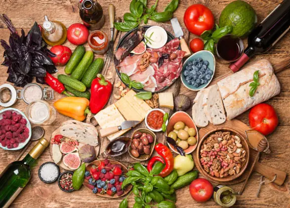 Productos de la dieta mediterránea