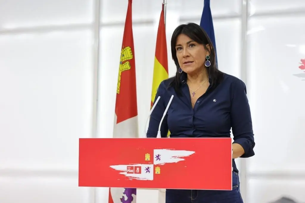 La secretaria de Organización del PSOECyL, Ana Sánchez