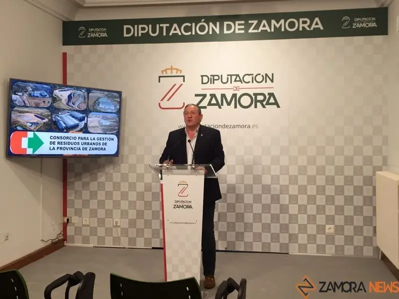 El vicepresidente tercero de la diputación de Zamora y diputado de medio ambiente y Obras, Javier Faúndez Domínguez