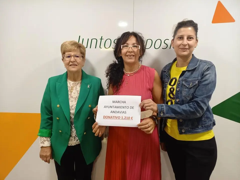 Donativo marcha Andavías
