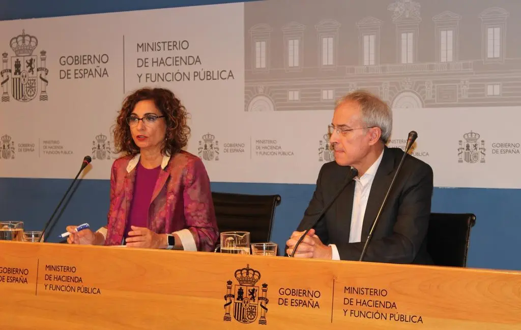 La ministra María Jesús Monter. Fotografía: Ministerio de Hacienda y Función Pública