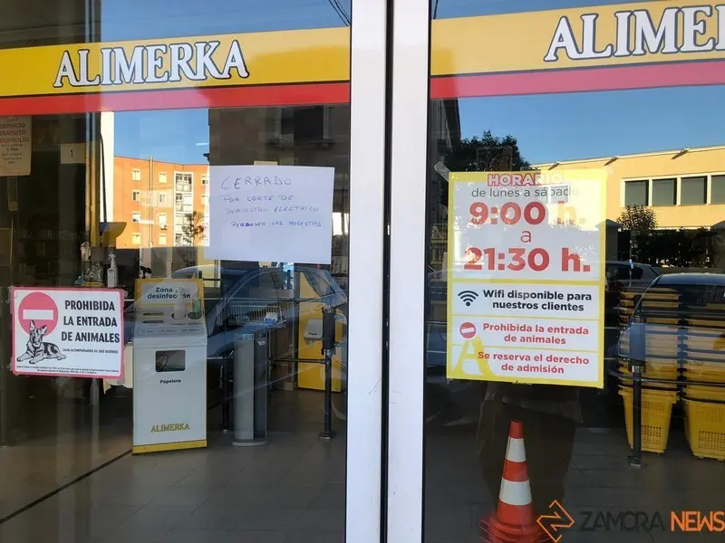 alimerka cerrado corte de luz