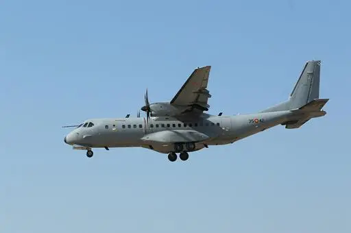 Avión C-295 medicalizado del Ejército del Aire