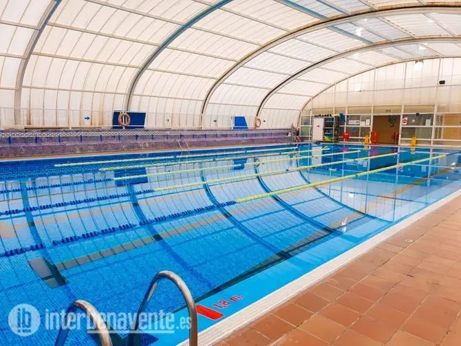 Piscina climatizada en Benavente. Foto Interbenavente.es