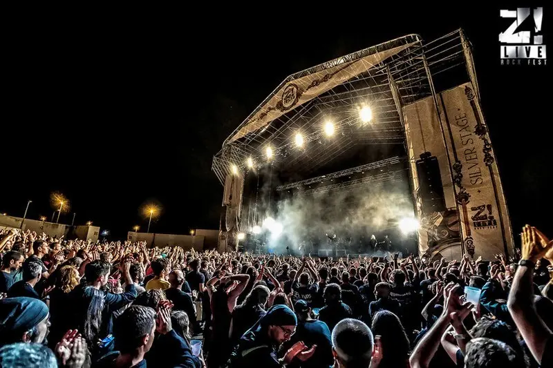 Imagen de archivo del Concierto Z! LIVE ROCK en Zamora