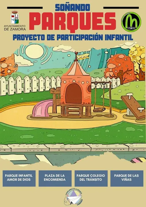 Soñando Parques. Cartel