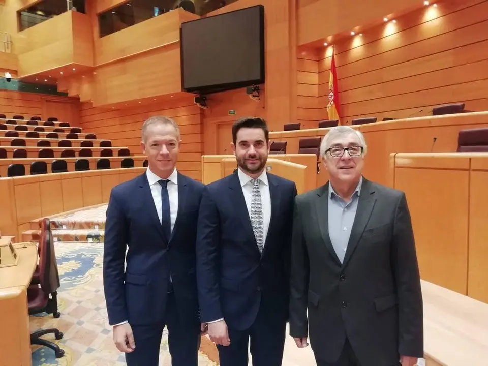 PSOE Zamora. Ánder Gil, Antidio Fagúndez y José Fernández