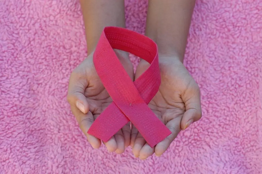 Foto de archivo cáncer de mama