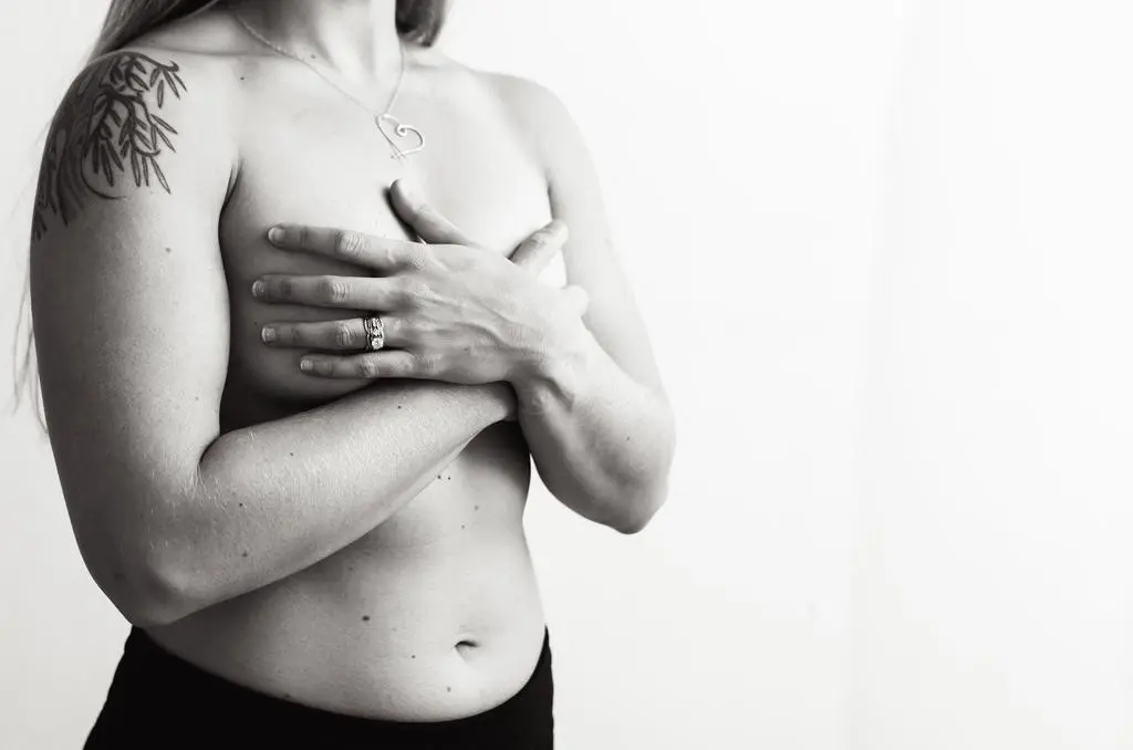 Foto de archivo cáncer de mama