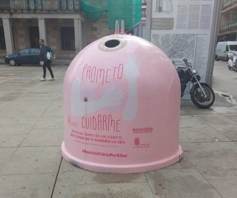 Contenedor rosa
