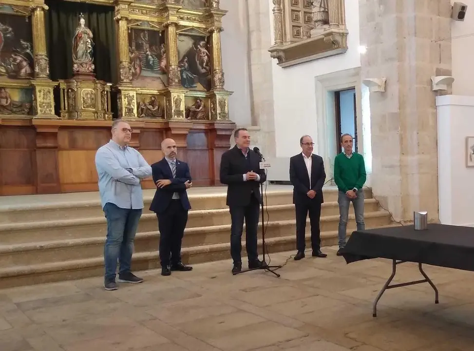 recepción de los profesionales de la comunicación en el Palacio de la Encarnación de Zamora