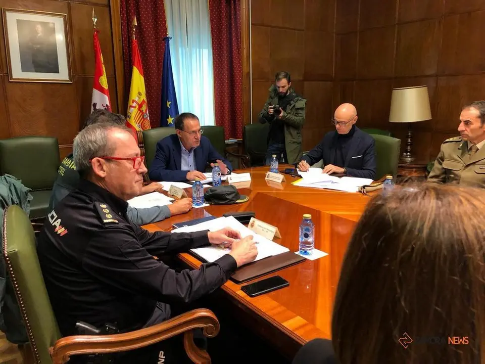 Reunión entre la Subdelegación y los Servicios Provinciales de la