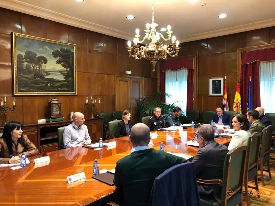 Reunión entre la Subdelegación y los Servicios Provinciales