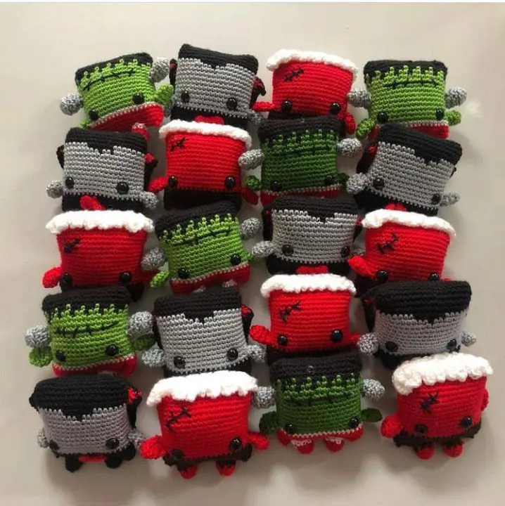 Amigirumis de Halloween elaborados por la zamorana Noelia Fraile