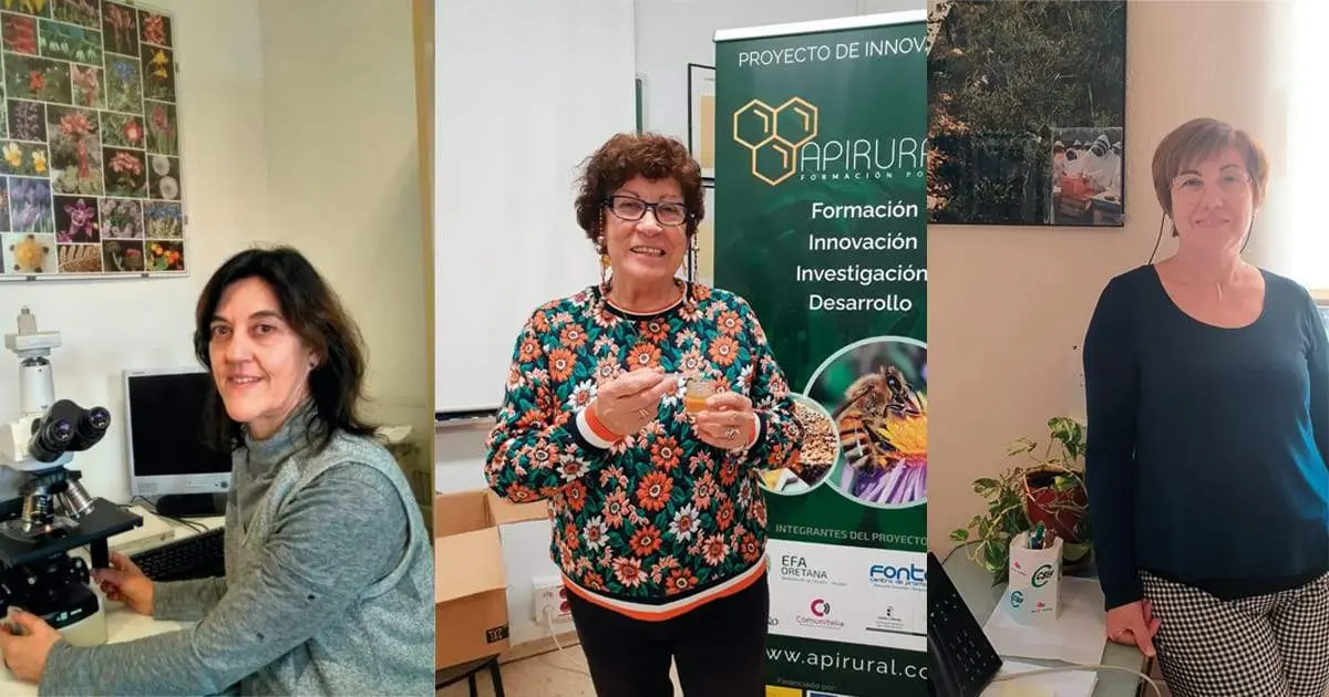 La semana pasada se confirmaba el que será Primer Jurado de los Premios Alveare, que supone un paso más de la Diputación de Zamora para la puesta en valor de las mieles de la provincia, que serán entregados en Trabazos el próximo sábado 5 de noviembre a las 19:00h, en el marco de las XVI Jornadas de Exaltación de la Castaña y Setas Alistanas y la I Feria Provincial de la Miel, en el que además se celebra el Magosto Tradicional.
El jurado estará presidido por María del Carmen Gómez Ferreras, zamorana de Villarrín de Campos, Doctora en Ciencias Biológicas, Técnico Bromatólogo y profesora Titular de Biología Vegetal I en la Universidad Complutense de Madrid, una pionera en el campo de las mieles españolas, y una de las mayores expertas de nuestro país junto con sus compañeras. Estará acompañada por Rosa Mª Valencia Barrera, Profesora Titular del Departamento de Biodiversidad y Gestión Ambiental (Área de Botánica) de la Universidad de León, y por Amelia Virginia González Porto, Doctora en Biología por la Universidad de Vigo y Premio Extraordinario de Doctorado, con especialidad en Palinología, 
María del Carmen Gómez Ferreras
Entre sus méritos es Doctora en Ciencias Biológicas, Técnico Bromatólogo y profesora Titular de Biología Vegetal I en la Universidad Complutense de Madrid y profesora emérita de la U.C.M. En la actualidad jubilada, colabora con el grupo de trabajo de la miel en la Asociación de Palinólogos de lengua española -A.P.L.E.-
Ha impartido clases de Botánica y Etnobotánica en la licenciatura de Biología y Geología durante 43 años, así como en la Universidad de Mayores.
Desde su tesis doctoral, en el estudio Palinológico de mieles españolas, ha continuado profundizando, en esa línea de trabajo, "el estudio del polen transportado por las abejas", así como en el existente en "yacimientos arqueológicos".
Certificado oficial de "catadora de mieles" (Hyères, Francia), en París formó parte del grupo de trabajo para armonizar los métodos de análisis de mieles en la Comunidad Europea, 1990.
Formó parte del equipo de trabajo para la creación de la norma de calidad de la miel, que se elaboró en el seno del FORPA en 1982. Y asimismo de actualización de métodos de análisis de mieles del MAPA, 1982-83.
Organizadora de la Primera y Segunda reunión de trabajo de Melisopalinología, Marchamalo (Guadalajara), 93 y Madrid 2009. Y de cursos de apicultura, palinología y análisis sensorial de mieles.
Premio de investigación "Agustín de Bethancourt, 1998", Miembro de diversas sociedades científicas. Entre otras la Asociación de Palinólogos de Lengua Española -APLE- y la Real Sociedad de Historia Natural. Miembro del comité asesor de la revista "Polen”. Así como de otras revistas relacionadas con la Palinología.
Rosa Mª Valencia Barrera.
Profesora Titular del Departamento de Biodiversidad y Gestión Ambiental (Área de Botánica) de la Universidad de León.
Doctora en Biología por la Tesis doctoral titulada: “Estudio palinológico de mieles de la provincia de León”.
En la actualidad continúa investigando acerca del estudio del grano de polen en el campo de la Melisopalinología, concretamente en las mieles, cargas de polen y propóleos.
Relacionado con ello, ha dirigido numerosos Trabajos Fin de Grado y tesis Doctorales. Asimismo, ha impartido cursos, talleres y conferencias sobre palinología y el análisis sensorial de mieles.
Forma parte de la organización de los concursos de mieles de León y de los hispanolusos de mieles ecológicas y formo parte de los paneles de catas de los mencionados concursos.
Ha publicado numerosos trabajos científicos y ha asistido a congresos tanto nacionales como internacionales, presentando en ellos un número importante de comunicaciones
Amelia Virginia González Porto
Doctora en Biología por la Universidad de Vigo y Premio Extraordinario de Doctorado, con especialidad en Palinología.
Investigadora del IRIAF (Instituto Regional de Investigación y Desarrollo Agroalimentario y Forestal)- Centro de investigación apícola y agroambiental (CIAPA).
En la actualidad es jefa (directora técnica) del Laboratorio de Miel y Productos de la Colmena. Su área central como investigadora se centra en el estudio del origen botánico y geográfico de los productos de la colmena, a través de estudios palinológicos; en el análisis sensorial a través de la formación de paneles y la participación como jurado en catas regionales (Premios Gran Selección de Castilla La Mancha, Premios Miel de la Comunidad de Madrid), nacionales (Premios AEA) e internacionales (IHC).
Desde hace años, actúa como evaluadora de proyectos para organismos nacionales (INIA, AEI-ANEP) e internacionales (FONCYT Argentina), y árbitro (16) en numerosas revistas científicas de ciencias afines a sus especialidades.
Ha sido miembro de comités científicos y organizadores de numerosos congresos científicos nacionales e internacionales. Ha dirigido 1 tesis doctoral (2013) y 2 proyectos de máster (TFMs: 2018, 2020).
Es profesora en el Grado de Especialista en Sanidad y Producción Apícola de la UCM desde 2015. Actualmente también está formada en el estudio y evaluación del contenido nutricional y análisis de plaguicidas y plomo en productos de la colmena, a través de su formación específica en LCMS QQQ e ICPMS, respectivamente.