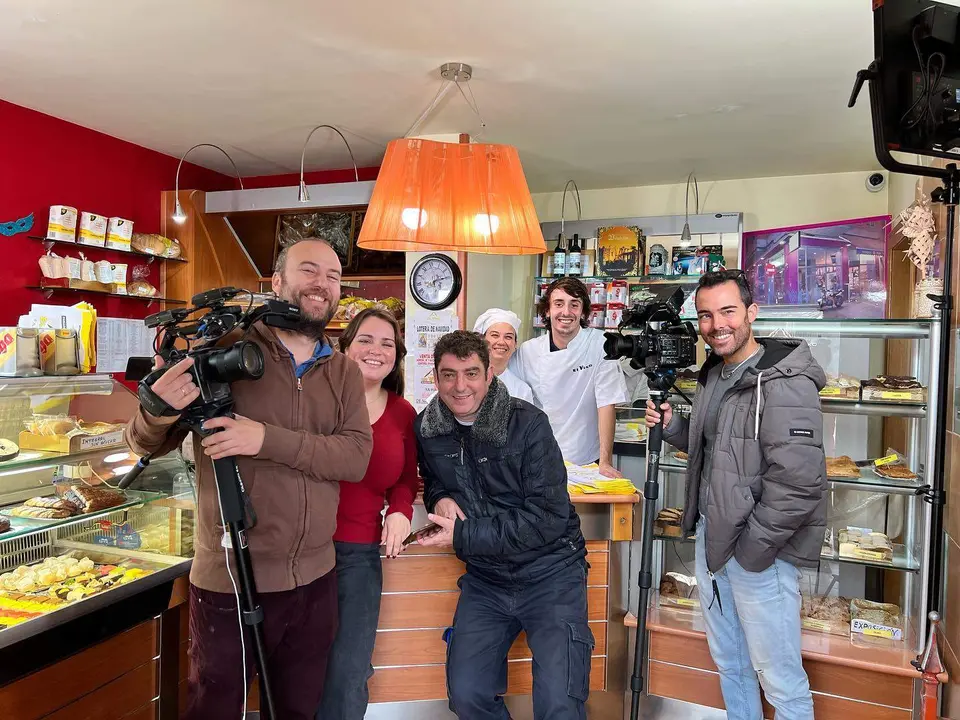 El equipo de Canal Cocina graba en El Viso