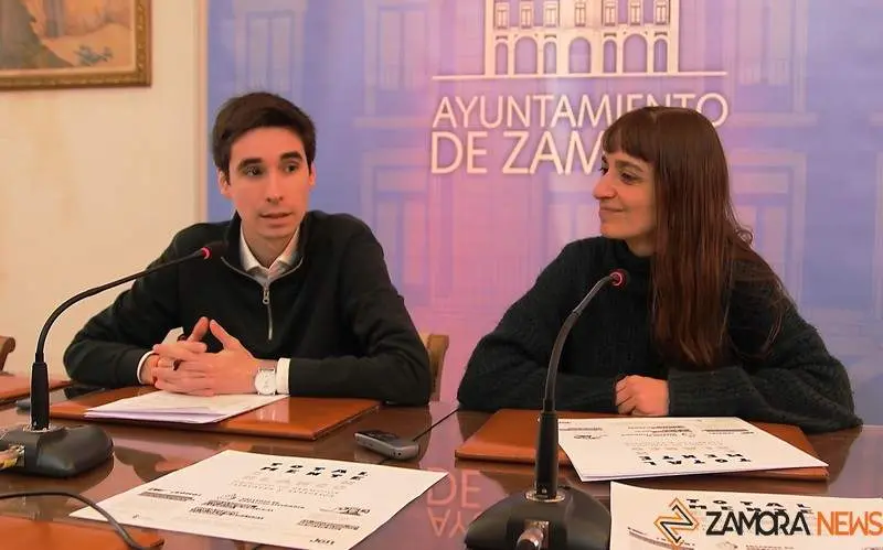 Presentación de los talleres en el Ayuntamiento de Zamora