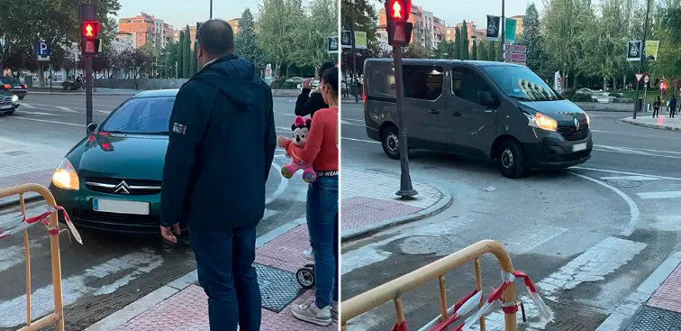 Acceso a la calle Magistral Romero. Fotografía: PP Ayuntamiento de Zamora