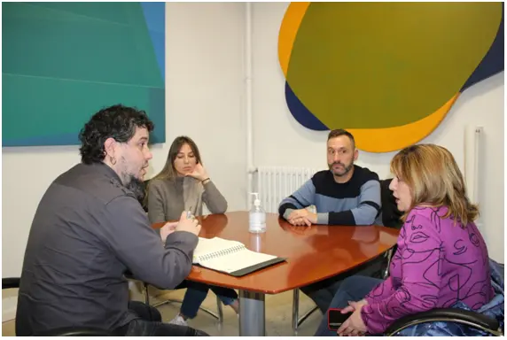 Reunión entre CCOO-UGT y el Ayuntamiento de Zamora Zamora sobre el sector comercio