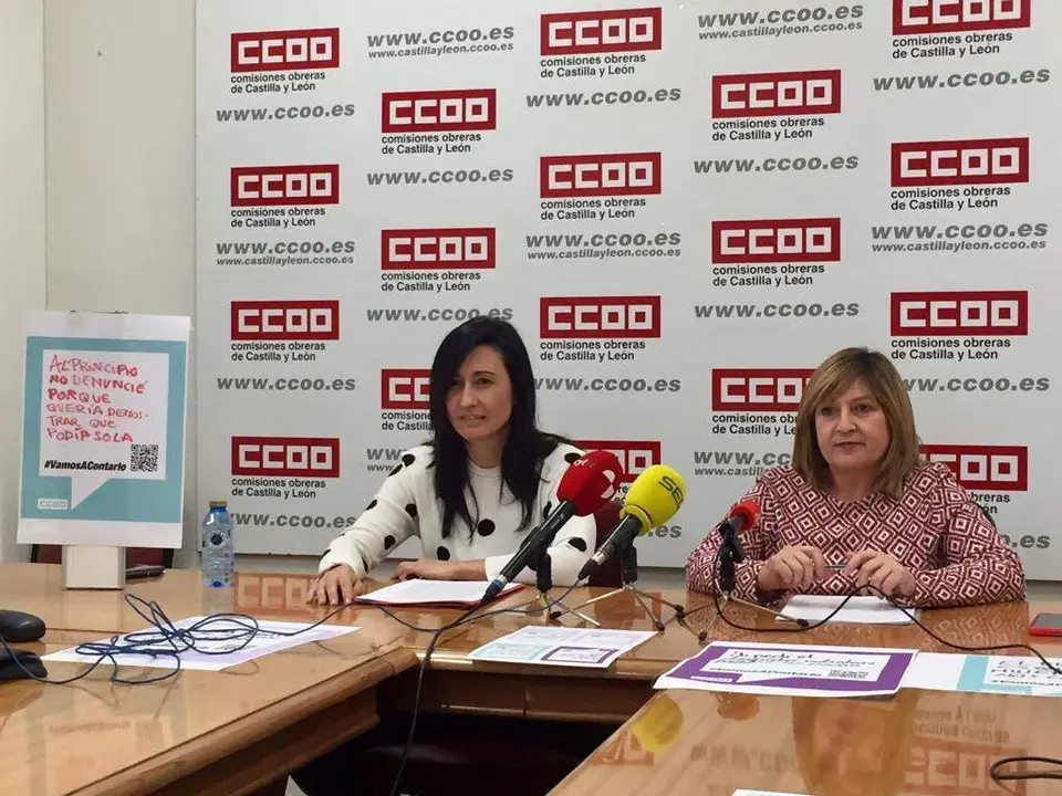 Presentación de la campaña "Vamos contarlo" de CCOO