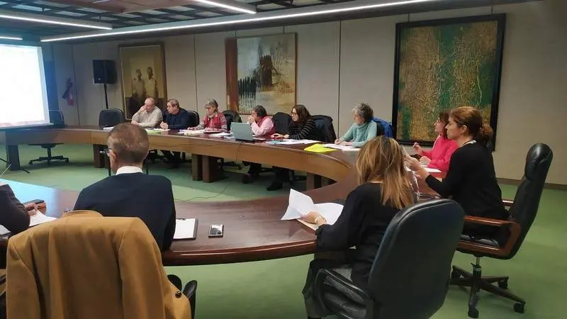 Reunión de la Comisión de Patrimonio. Foto archivo