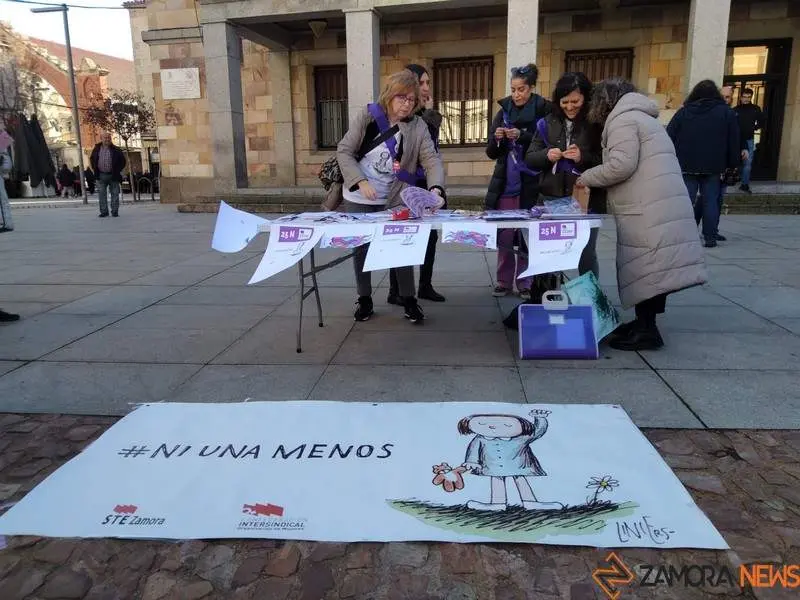 Acto conmemorativo del 25-N en Zamora