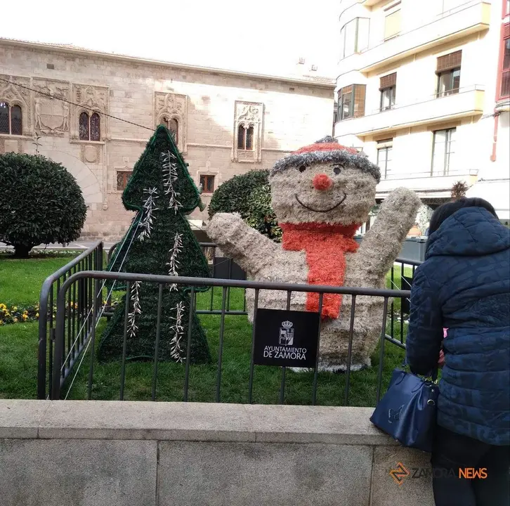 Iluminación navideña en Zamora