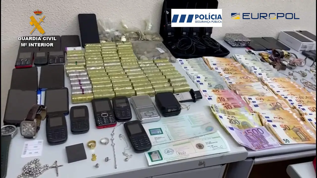 Operación Rovisa Salamanca. Fotografía: Guardia Civil