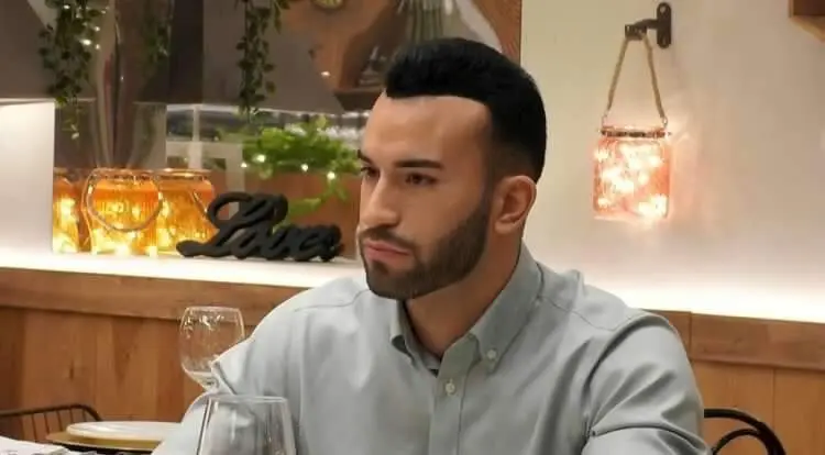 Roberto Martínez, Míster Zamora, en un momento del programa First Dates