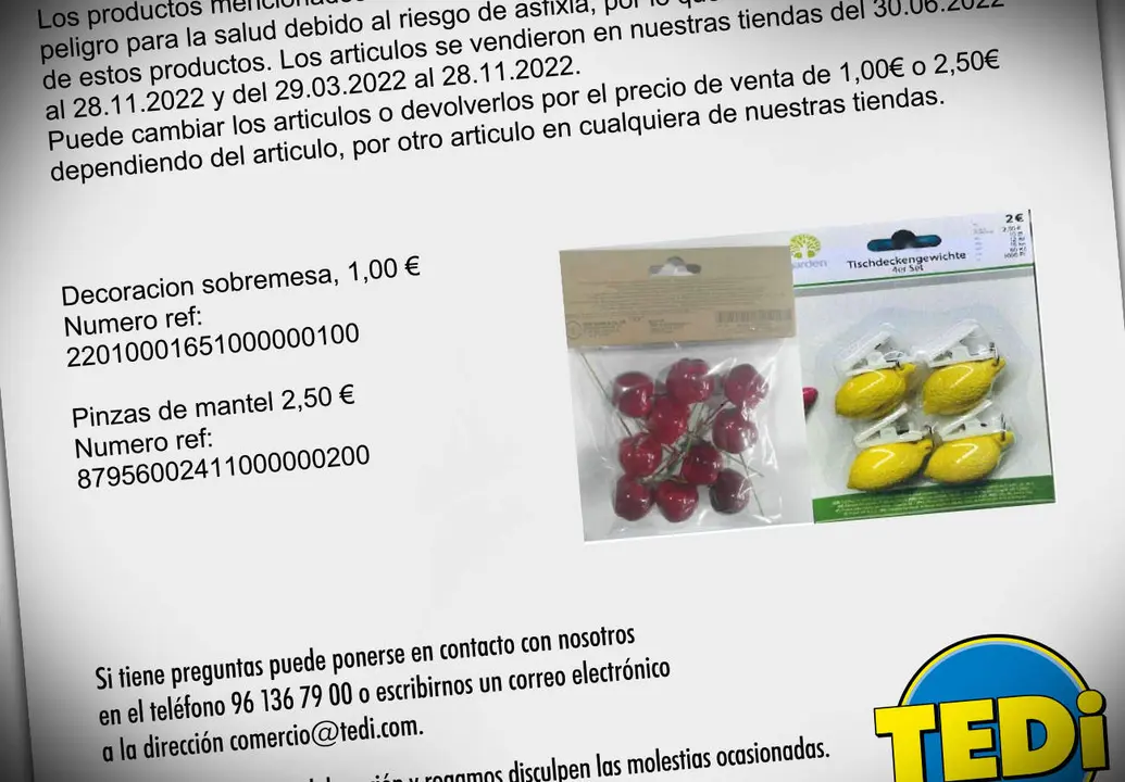 Productos Tedi