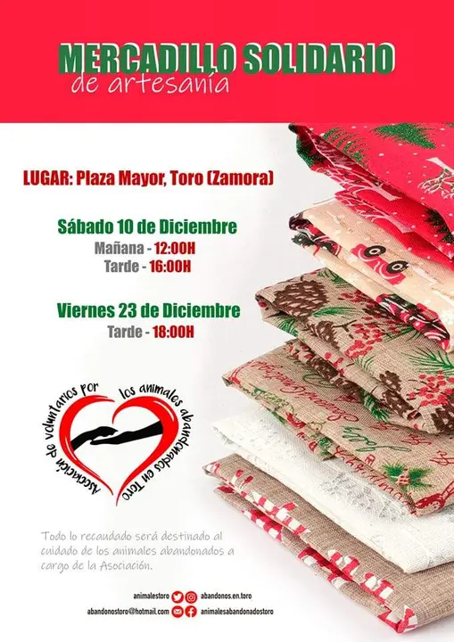 Mercadillo solidario Toro