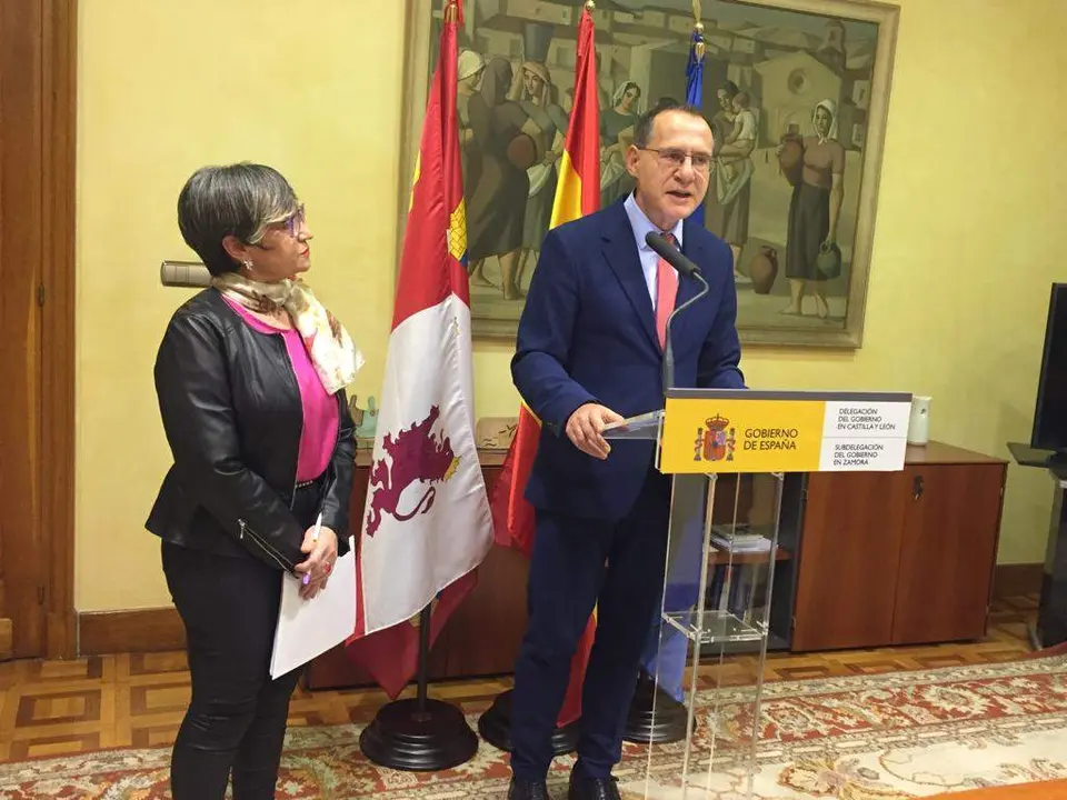 El subdelegado del Gobierno en Zamora, Ángel Blanco