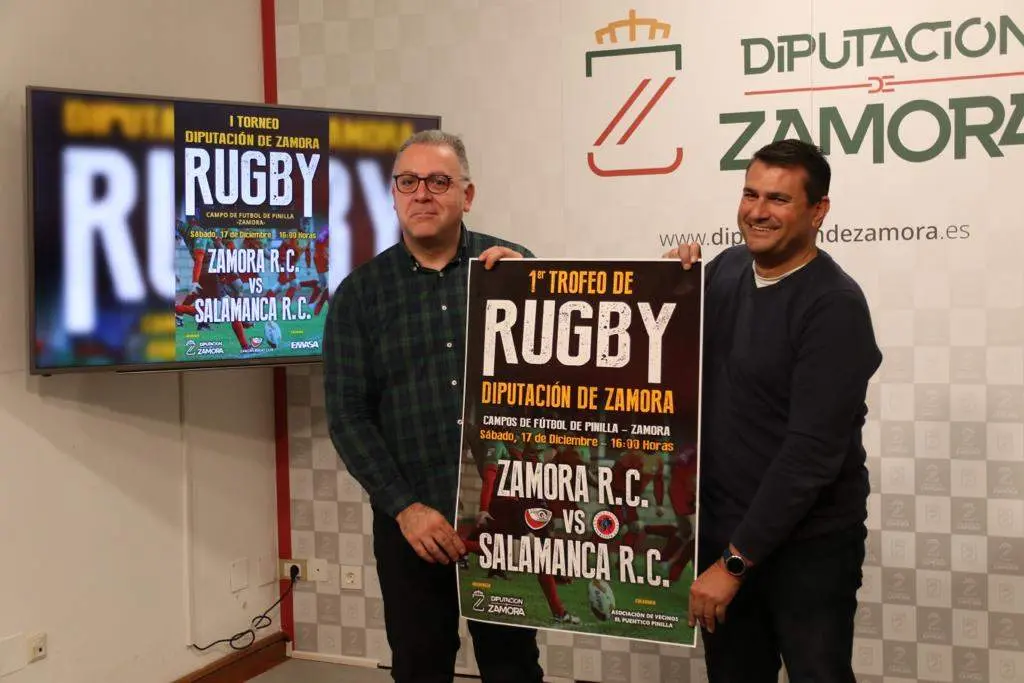 presentación Trofeo Rugby Diputación de Zamora