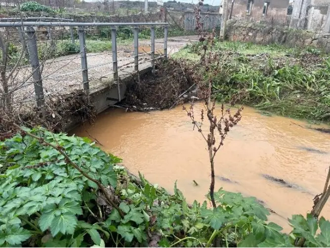 Estado del cauce del arroyo de Valorio