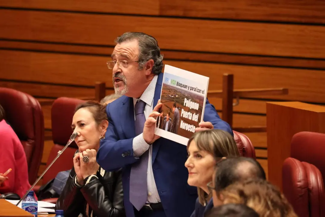 PSOE Zamora. JI Martín Benito Pleno Cortes Castilla y León 14-12-2022