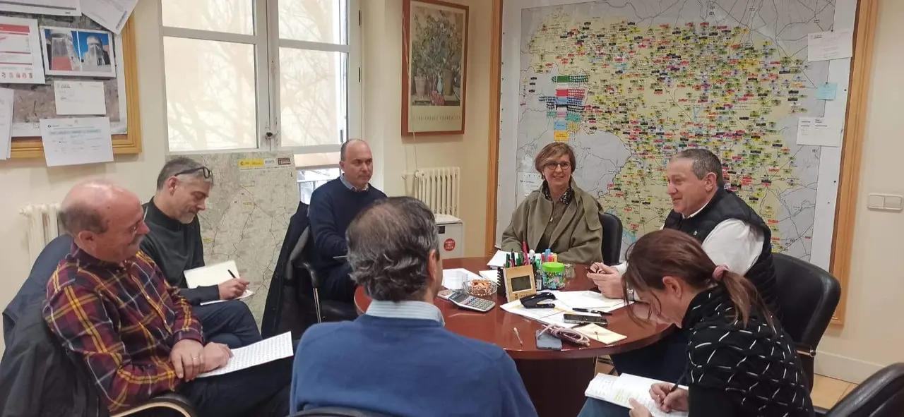 reunión Diputación y Ayuntamiento