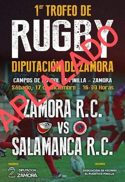 Cartel torneo aplazado