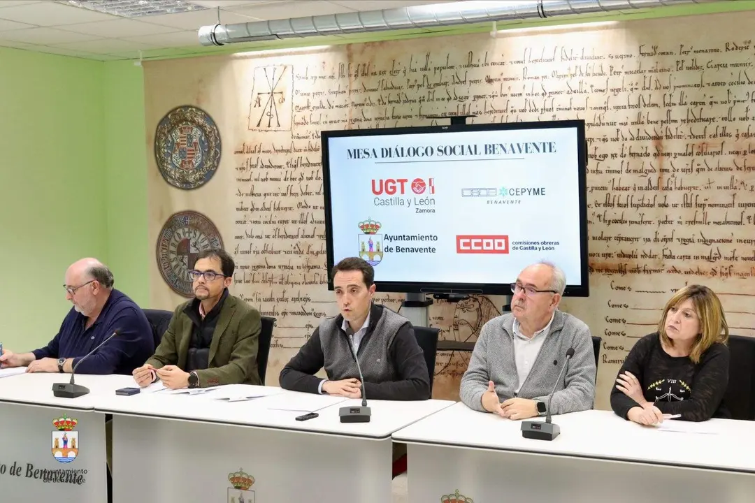 Rueda de prensa Ayuntamiento de Benavente