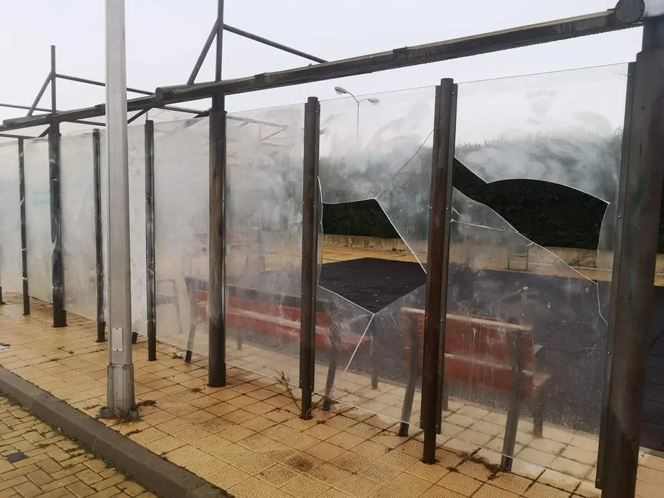 actos vandálicos benavente