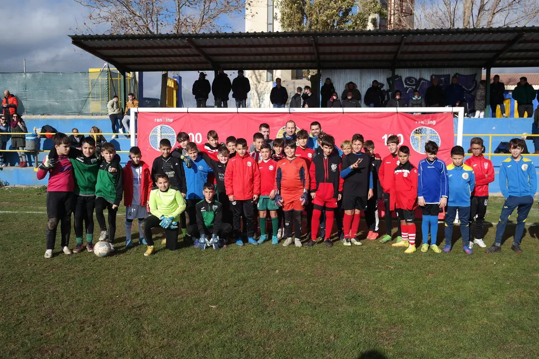 Participantes del IV Torneo de Lanzadores y Porteros