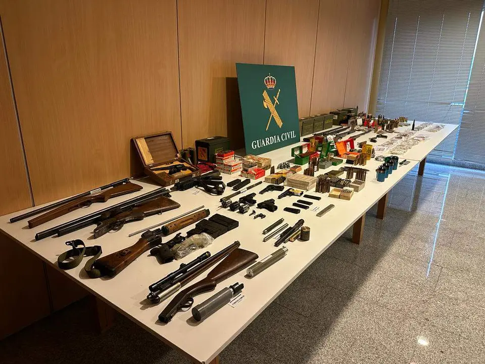 Material sustraido en la operación