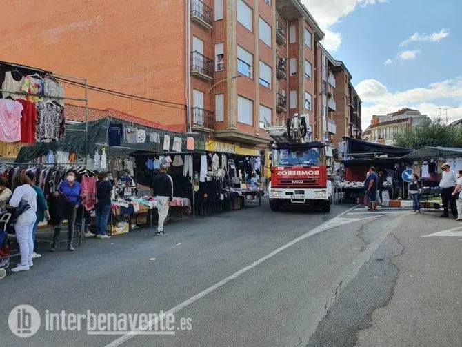 Mercadillo de Lizana. Fotografía: Interbenavente